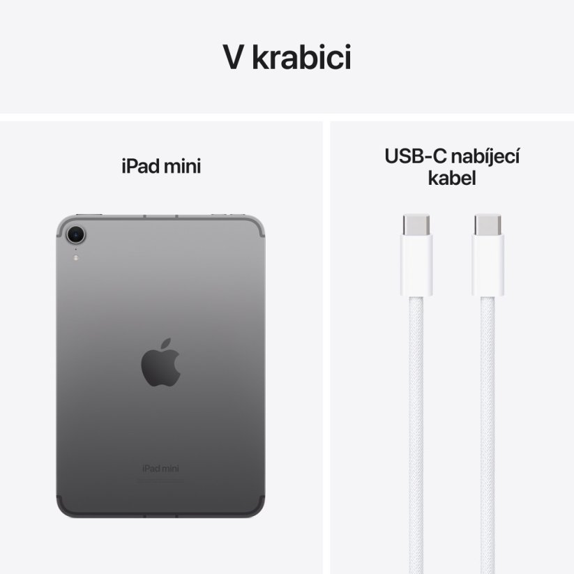 Apple iPad mini Cellular 512GB vesmírně šedá 2024