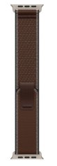 Apple 49mm trailový tah - tmavě umbrový, přírodní titan S/M