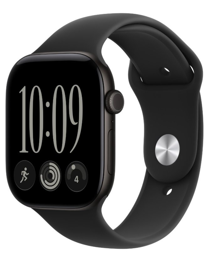 Apple 46mm sportovní řemínek - černý S/M