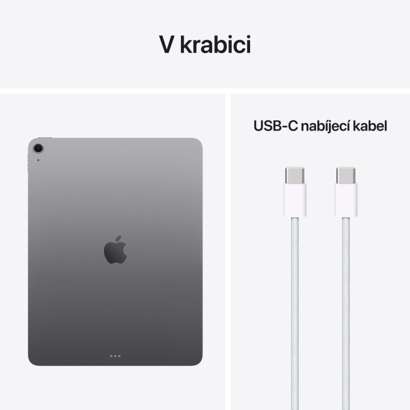 iPad Air 13″ M4 Wi-Fi 128GB - vesmírně šedý
