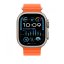 Apple Watch 49mm Oranžové prodloužení Oceánského řemínku