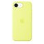 iPhone 16e Silicone Case – Neon Yellow