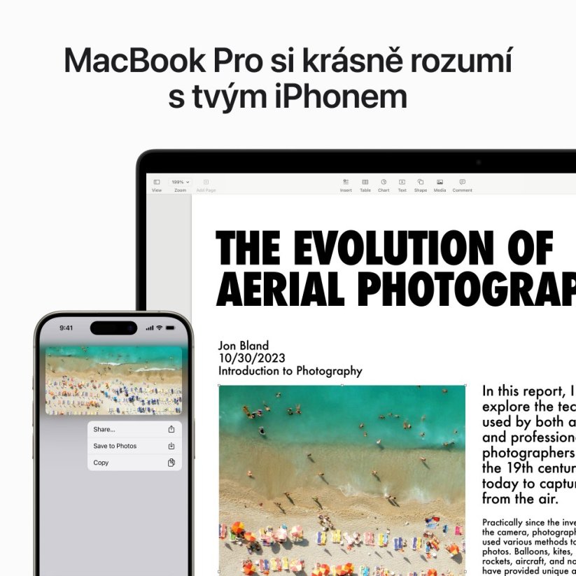 Apple MacBook Pro M3 14“ 8CPU/10GPU/8GB RAM/ 1TB SSD - Vesmírně šedý