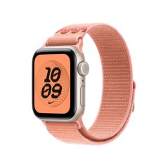 Apple Watch 40mm Alpenglow Pink Nike provlékací sportovní řemínek