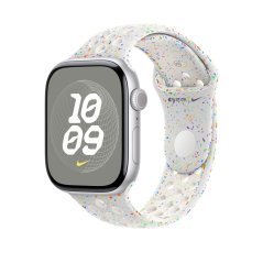 Apple Watch 46mm platinový sportovní řemínek Nike - M/L