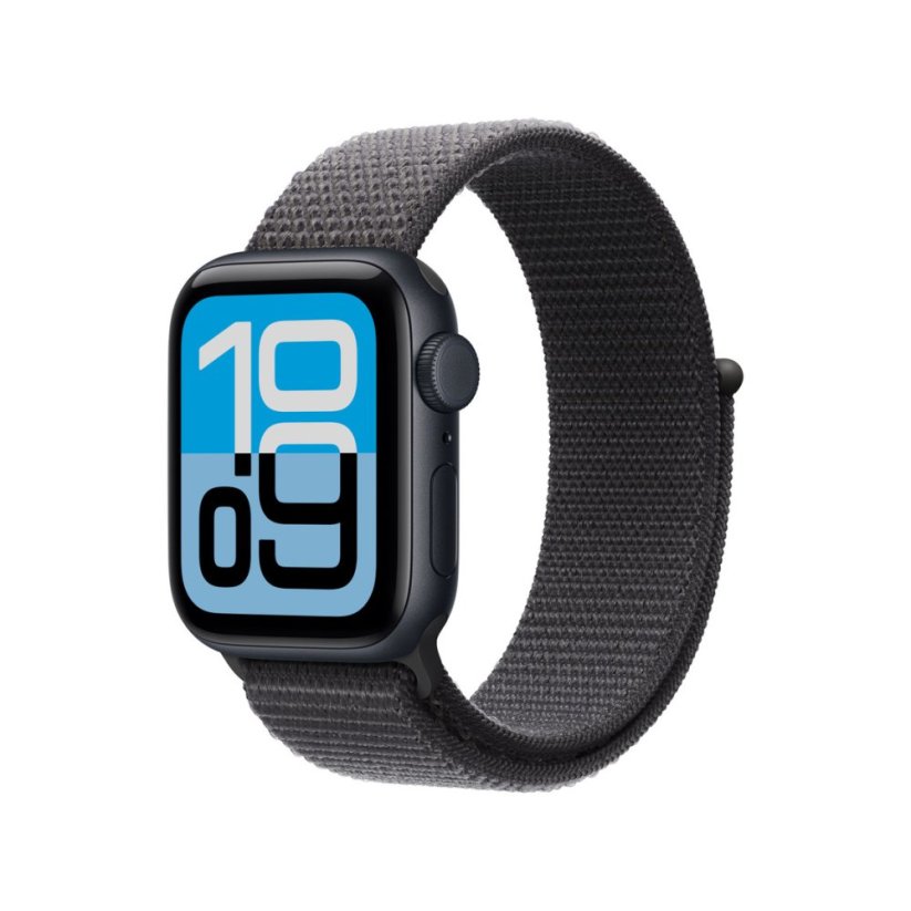 Apple Watch 40mm tmavě šedý provlékací sportovní řemínek