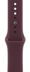 Apple 46mm sportovní řemínek - burgundsky červený M/L