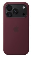 iPhone 18 Pro Silicone Case with MS - Burgundy