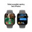 Apple Watch Series 10 42mm Cellular přírodní titan se skálově šedým sportovním řemínkem M/L