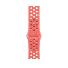 Apple Watch 46mm žhavě oranžový sportovní řemínek Nike - M/L