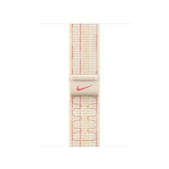 Apple Watch 42mm hvězdně bílý/růžový provlékací sportovní řemínek Nike