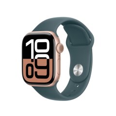 Apple Watch 42mm Jezerně zelený sportovní řemínek - M/L