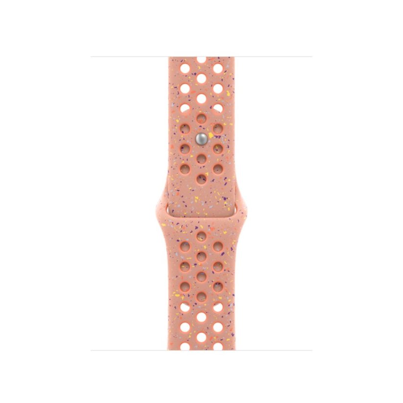 Apple Watch 40mm Alpenglow Pink Nike sportovní řemínek - S/M
