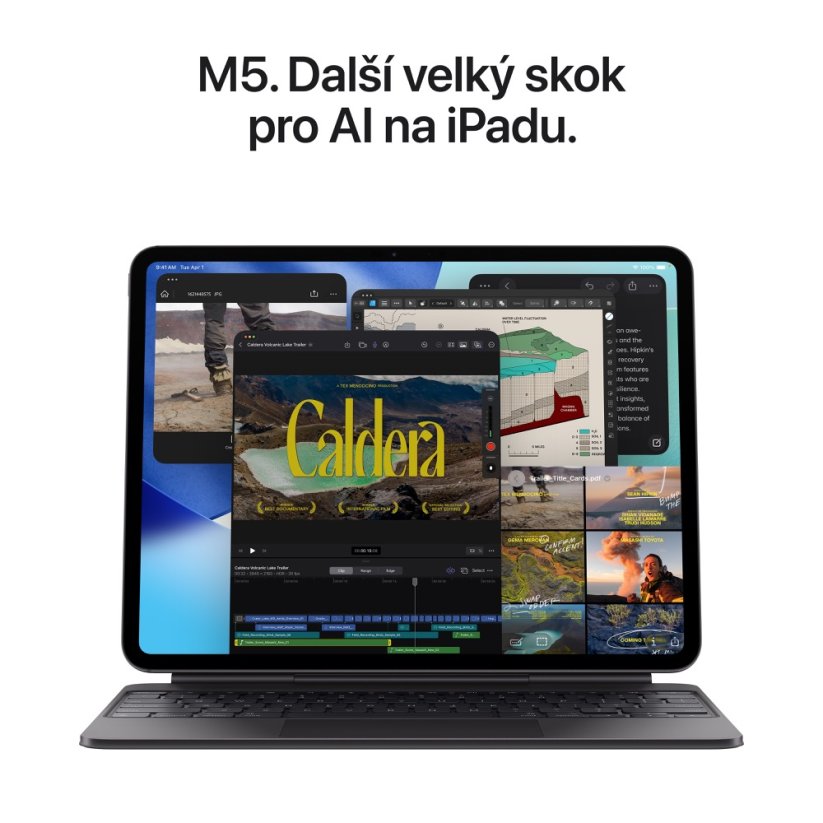 Apple iPad Pro 13" M5 Wi-Fi 12GB/512GB - stříbrný