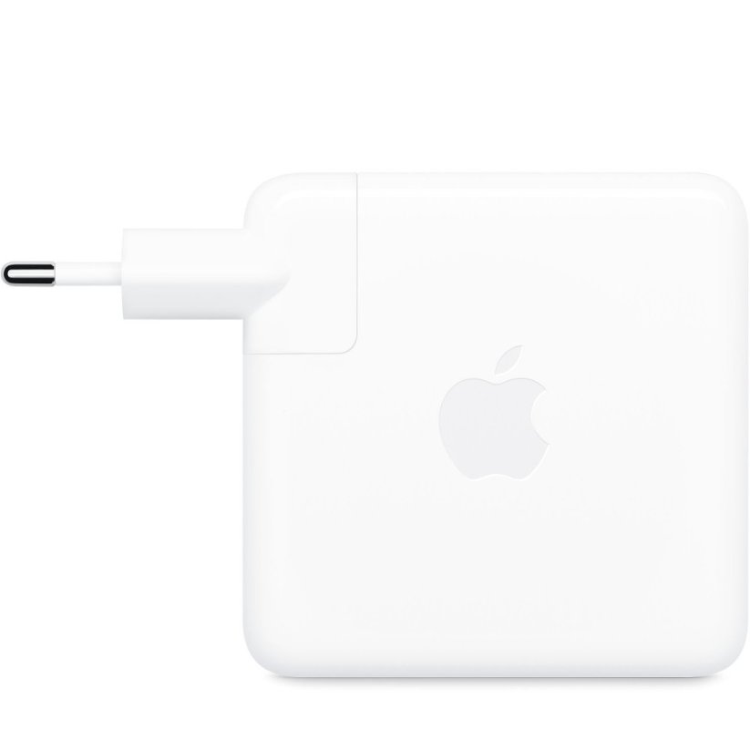 Boční pohled na 96W napájecí adaptér USB-C