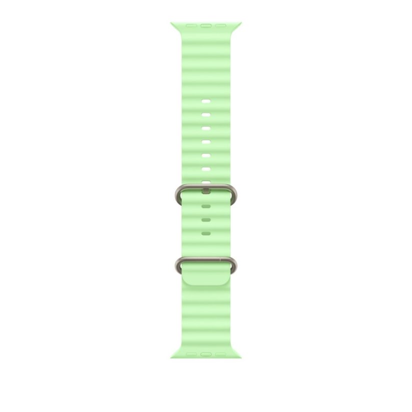 Apple Watch 49mm Neon Green Ocean sportovní řemínek