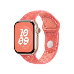 Apple Watch 42mm žhavě oranžový sportovní řemínek Nike - M/L