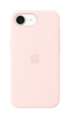 iPhone 17e Silicone Case with MagSafe – Soft Pink