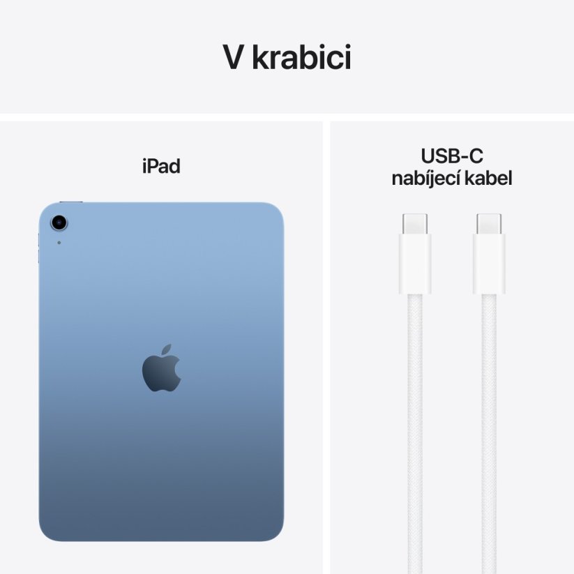 Apple iPad 11″ Wi-Fi 256GB - modrý