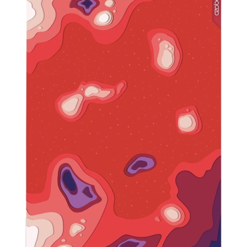 Ozobot podložka Challenge Mat: Mise na Mars