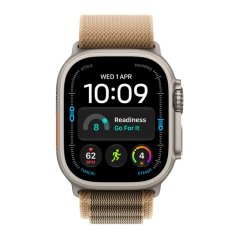 Apple Watch Ultra 4 49mm přírodní titan s pouštním alpským tahem S