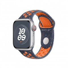 Apple Watch 41mm Blue Flame sportovní řemínek Nike – M/L