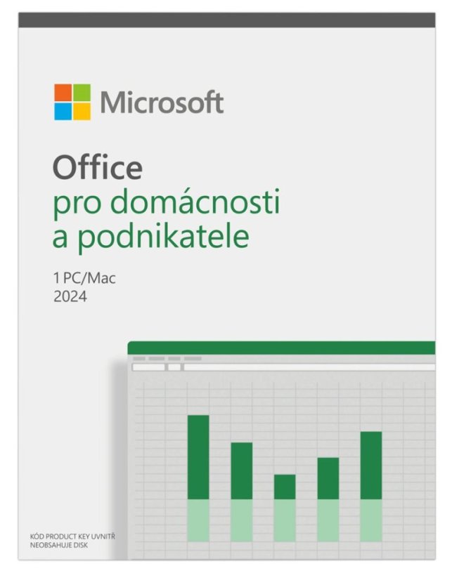 Microsoft Office 2024 pro domácnosti a podnikatele Mac/Win CZ
