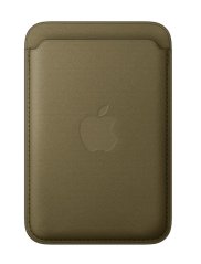 Apple peněženka z tkaniny FineWoven s MagSafe k iPhonu - tmavě olivová