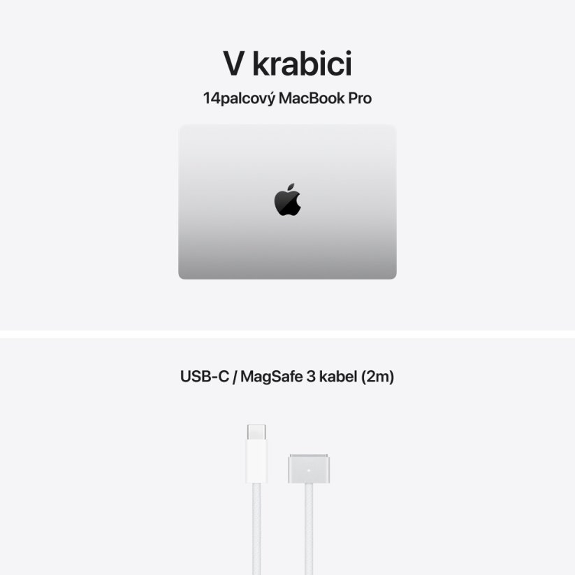 Apple MacBook Pro 14" M5 16GB/512GB SSD - stříbrný