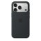 iPhone 17 Pro Silicone Case with MS – Black