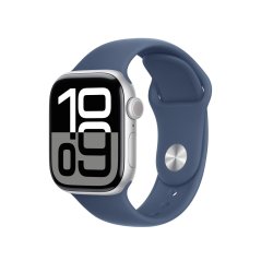 Apple Watch 42mm Denimový sportovní řemínek - M/L