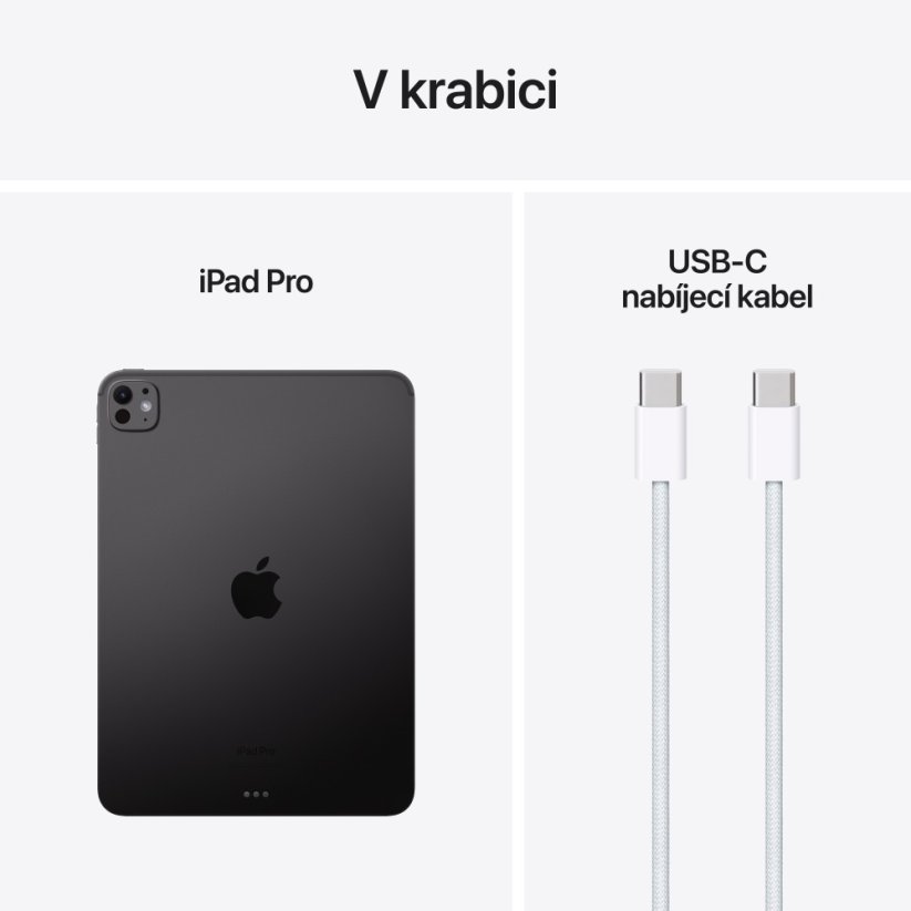 Apple iPad Pro 11″ M4Wi-Fi 2TB S.G. - Vesmírně černý