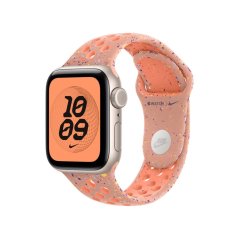 Apple Watch 40mm Alpenglow Pink Nike sportovní řemínek - S/M