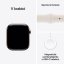 Apple Watch Series 10 46mm Cellular zlatý titan s hvězdně bílým sportovním řemínkem S/M