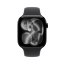 Apple Watch Series 11 46mm černý hliník s černým sportovním řemínkem S/M