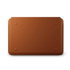 Epico Leather Sleeve kožený obal pro Apple MacBook Air/Pro 13" - hnědý