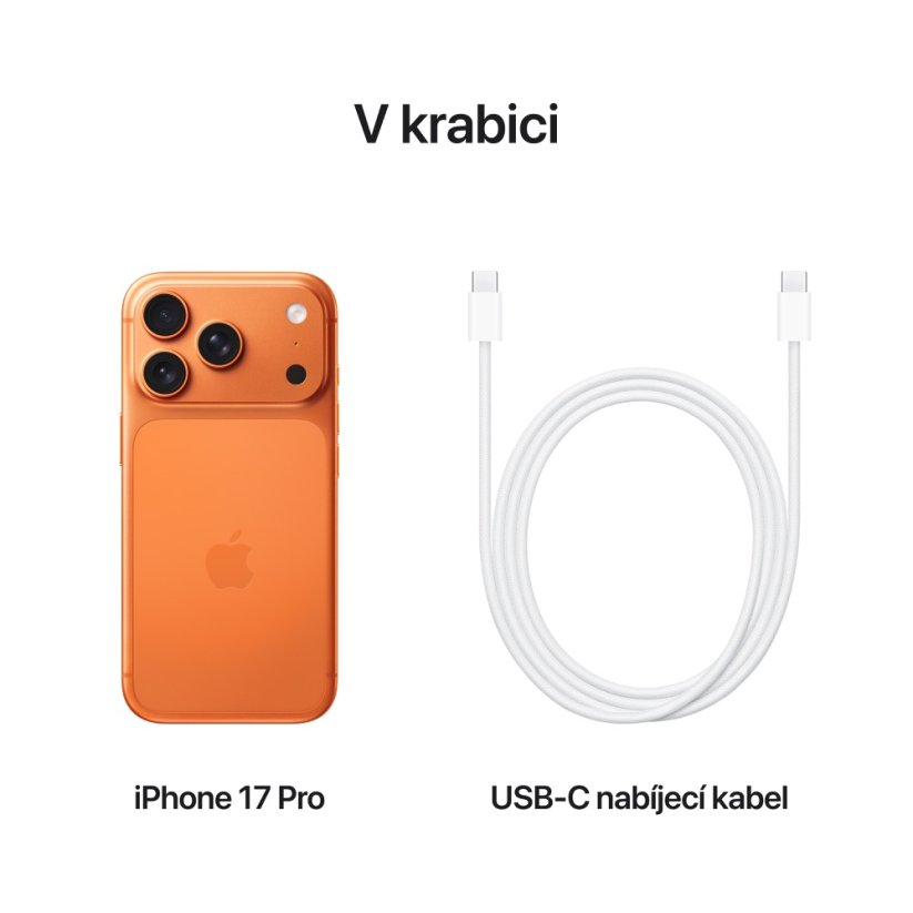 iPhone 17 Pro 512GB kosmicky oranžový