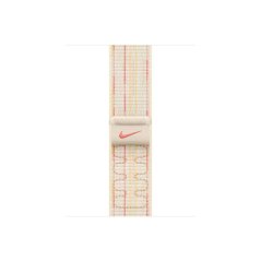 Apple Watch 40mm hvězdně bílý/růžový provlékací sportovní řemínek Nike