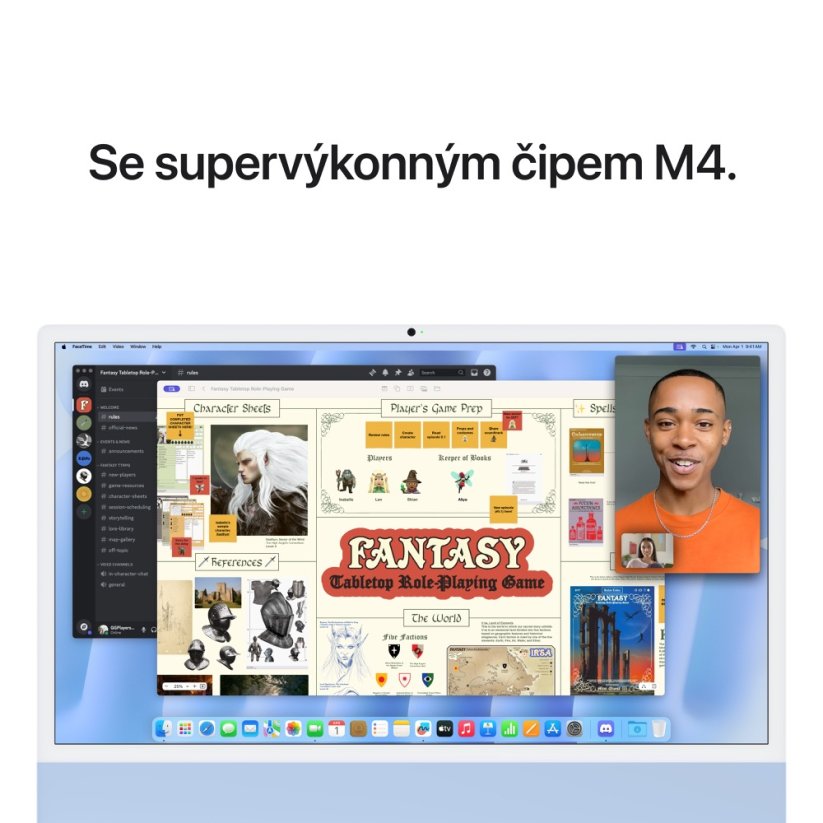 iMac 24" 4.5K Ret M4 8CPU/8GPU/16G RAM/256 SSD - modrý