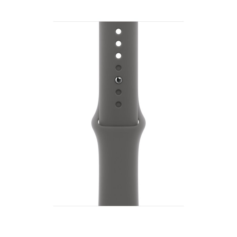 Apple Watch 46mm Skálově šedý sportovní řemínek - S/M