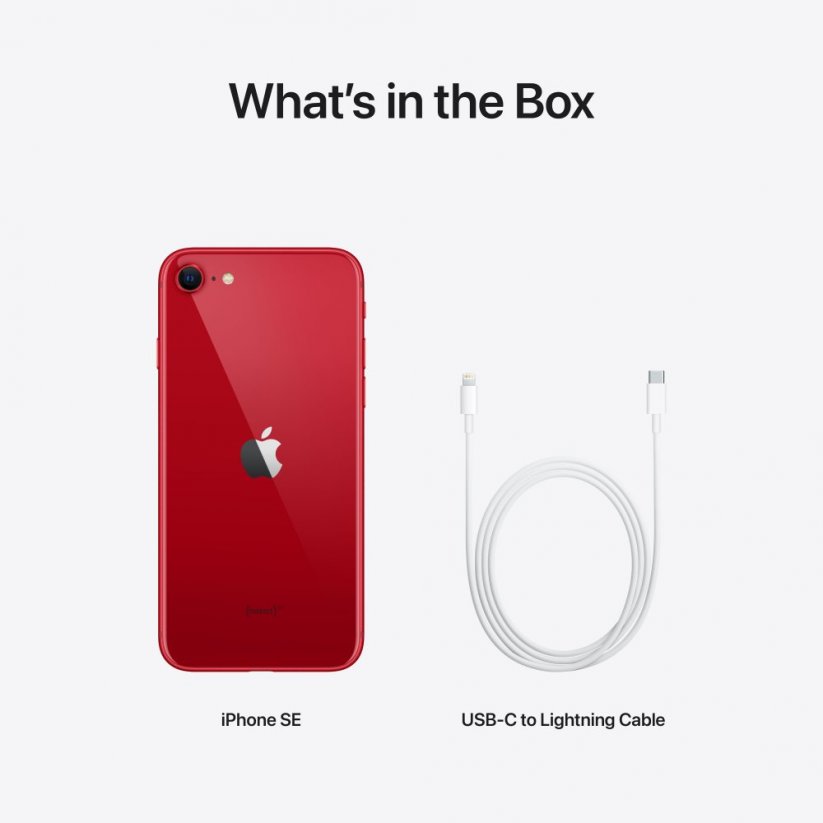 Apple iPhone SE 128GB - červený