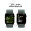 Apple Watch SE Cellular 44mm Hvězdně bílý hliník s jezerně zeleným sportovním řemínkem