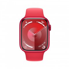 Apple Watch Series 9 45mm (PRODUCT)RED hliník s (PRODUCT)RED sportovním řemínkem - M/L