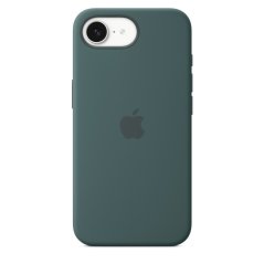 Apple Silikonový kryt na iPhone 16e jezerně zelený