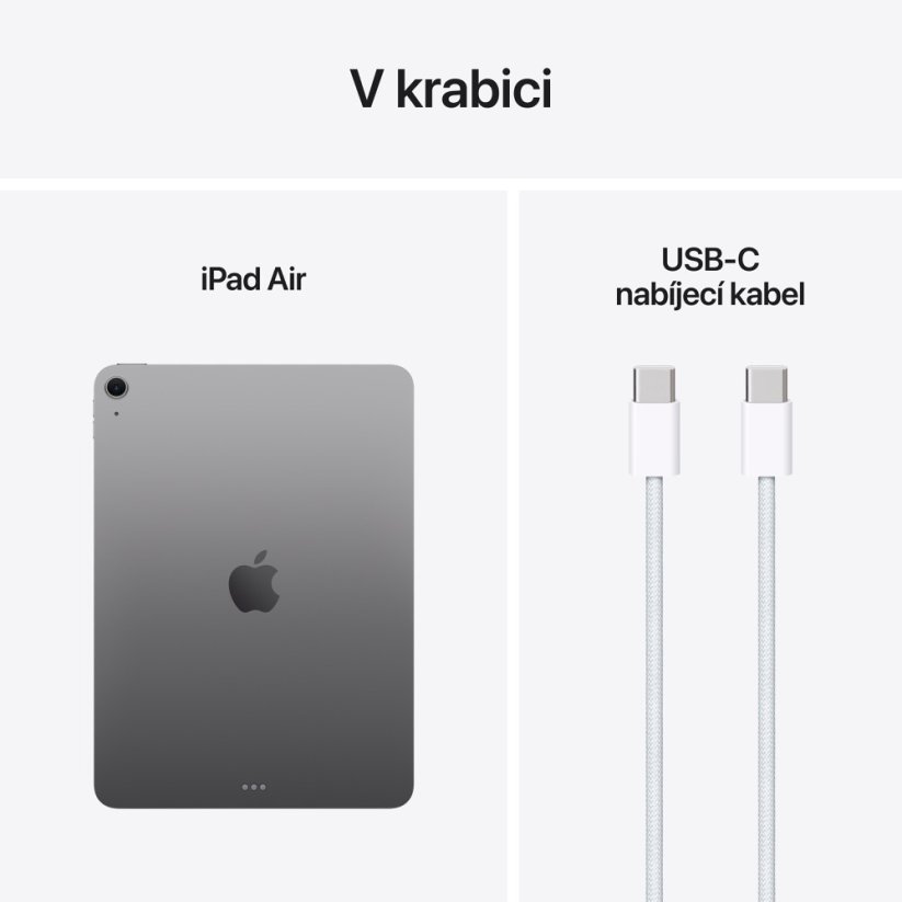 Apple iPad Air 11″ M3 Wi-Fi 512GB - Vesmírně šedý