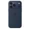 iPhone 17 Pro Max Silicone Case with MS–Midnight