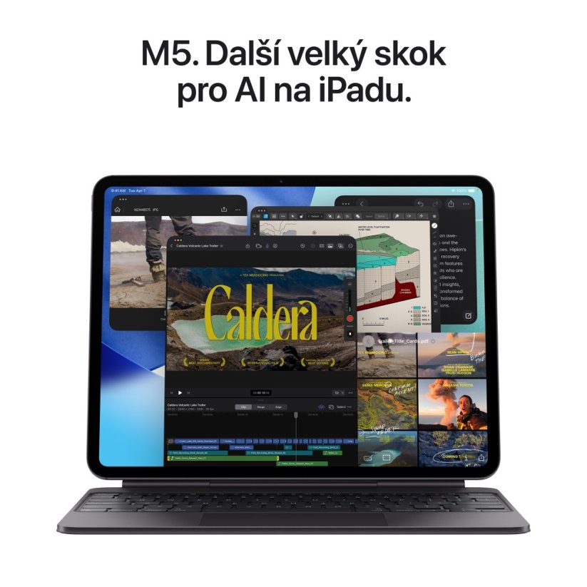 Apple iPad Pro 13" M5 Wi-Fi + Cell 12GB/256GB - vesmírně černý