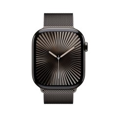 Apple Watch Series 10 42mm Cellular břidlicově šedý titan s břidlicově šedým milánským tahem