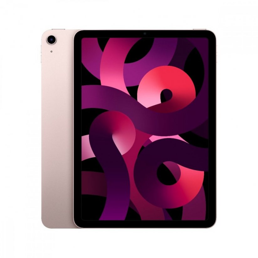 Přední a zadní strana iPadu Air v růžové