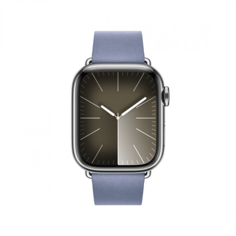 Apple Watch 41mm Levandulově modrý řemínek s moderní přezkou – malý